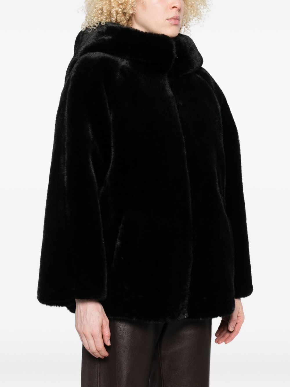 Emporio Armani Coats Black