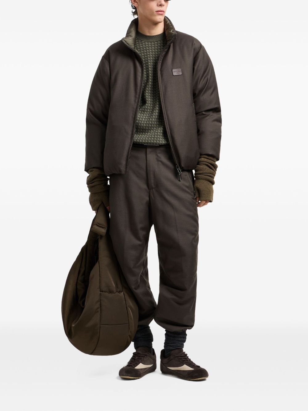 Emporio Armani Coats Black