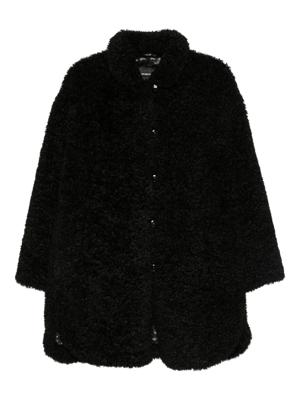 Emporio Armani Coats Black