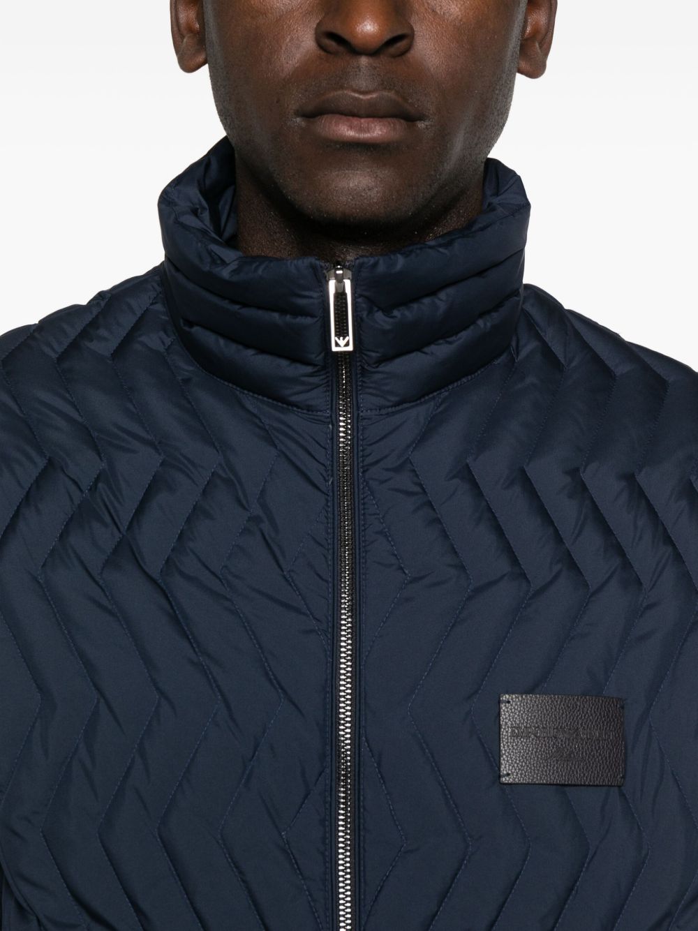 Emporio Armani Coats Blue