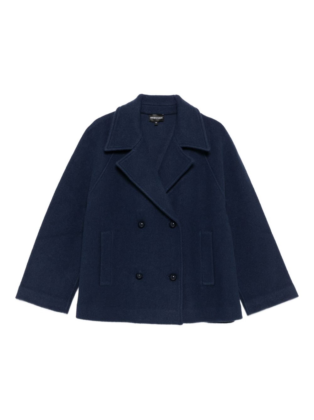 Emporio Armani Coats Blue