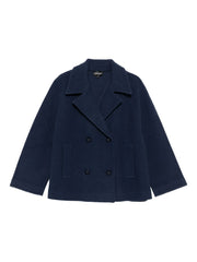 Emporio Armani Coats Blue