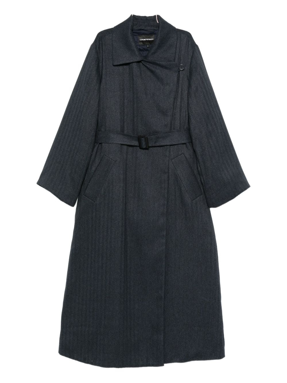 Emporio Armani Coats Blue