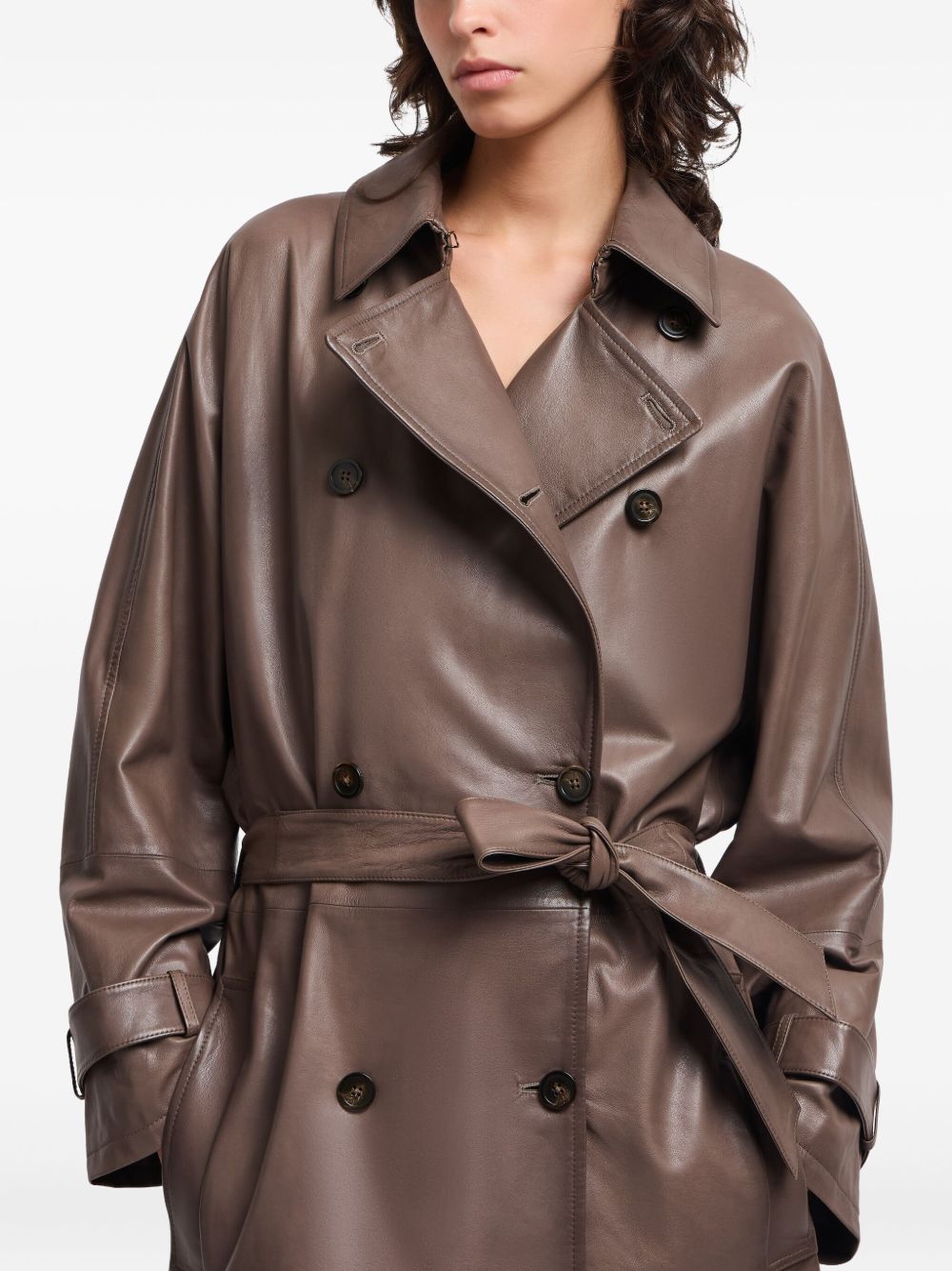 Emporio Armani Coats Dove Grey
