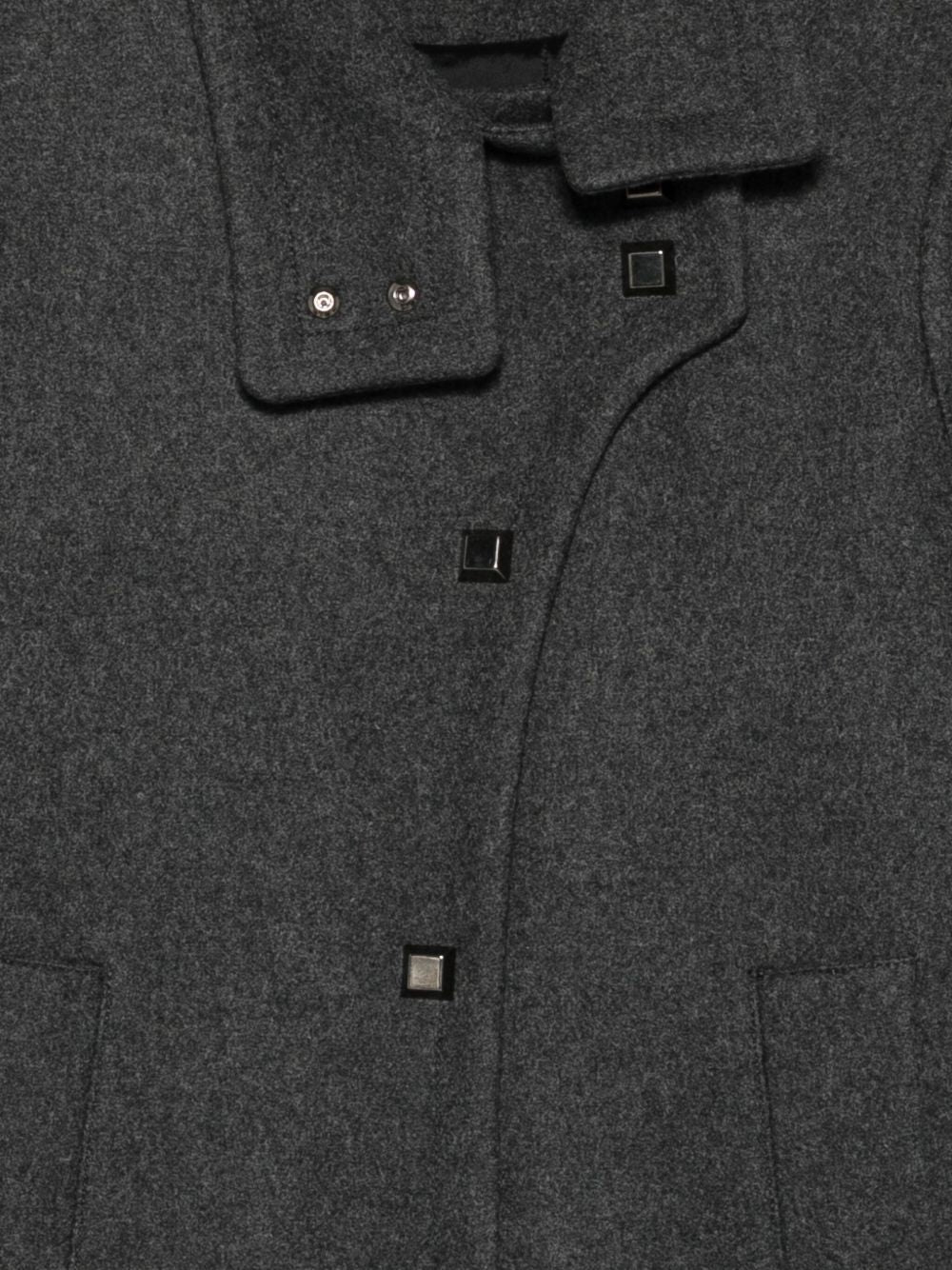 Emporio Armani Coats Grey