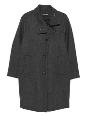 Emporio Armani Coats Grey
