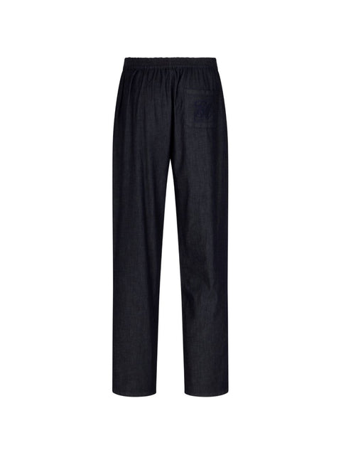 Emporio Armani Denim cotton trousers