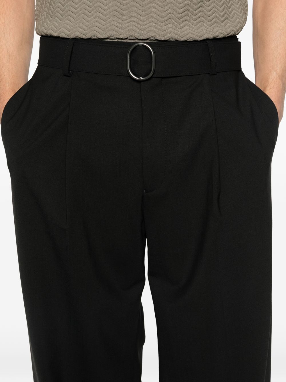 Emporio Armani E.ARMANI EXCLUSIVE PRE Trousers Black