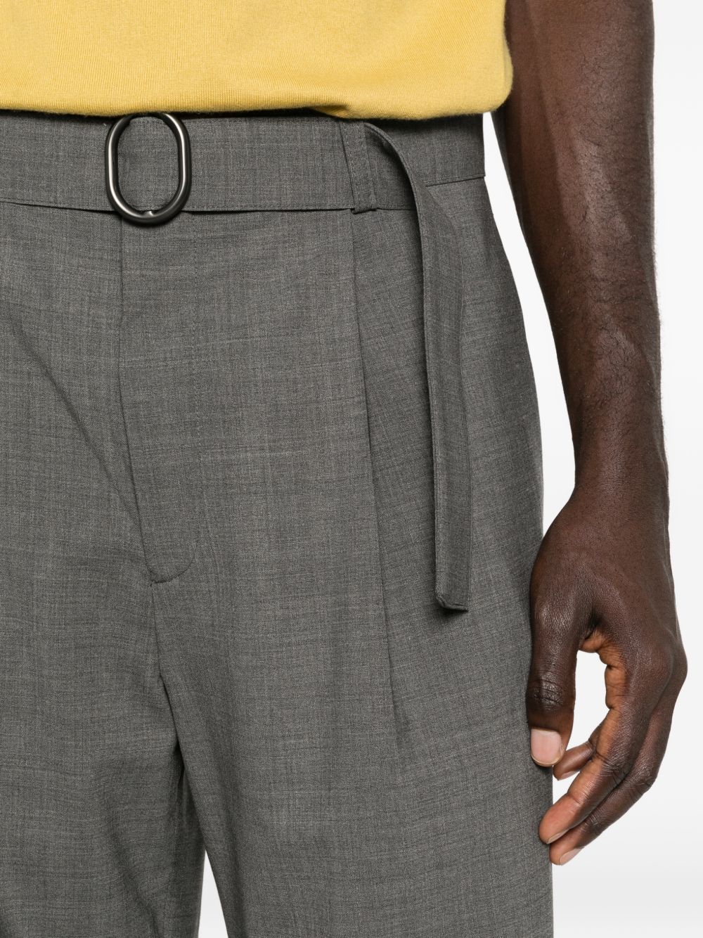 Emporio Armani E.ARMANI EXCLUSIVE PRE Trousers Grey from Emporio