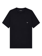 Emporio Armani Fitted loungewear T-shirt in soft modal