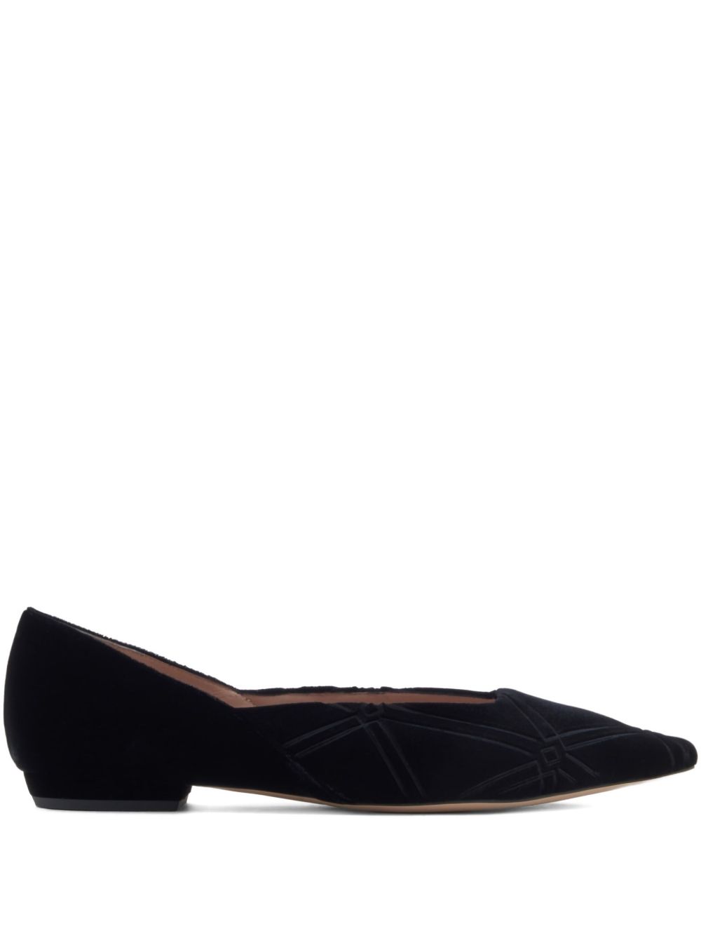 Emporio Armani Flat shoes Black