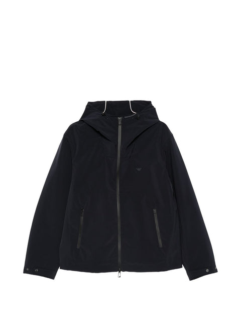 Emporio Armani Hooded blouson jacket