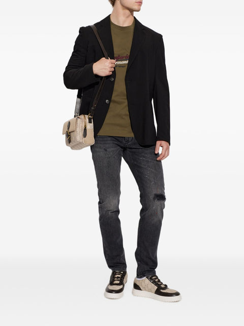 Emporio Armani Jackets BLACK