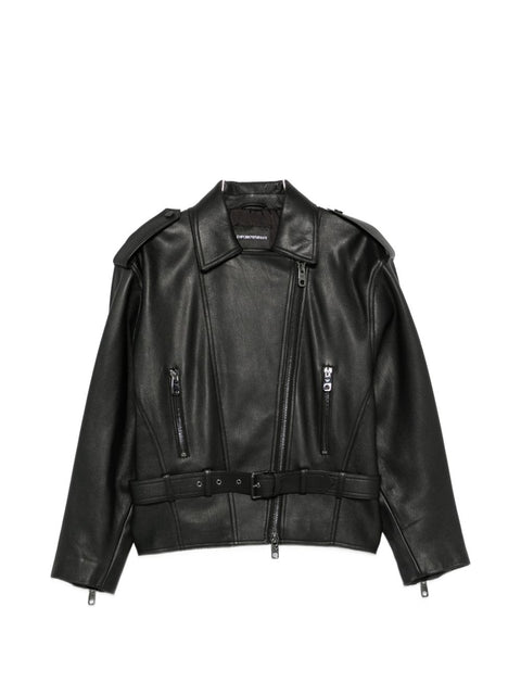 Emporio Armani Jackets BLACK