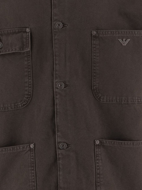 Emporio Armani Jackets BROWN