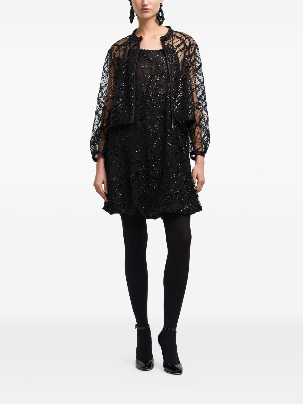 Emporio Armani Jackets Black