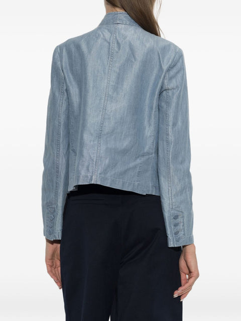 Emporio Armani Jackets LIGHT BLUE