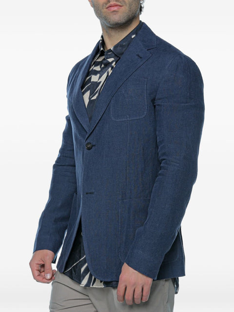 Emporio Armani Jackets NAVY