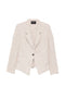 Emporio Armani Linen single-breasted jacket