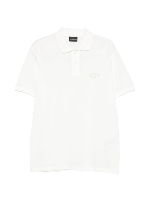 Emporio Armani Logo Cotton Polo Shirt