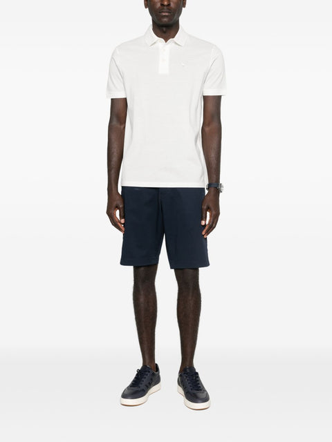Emporio Armani Logo cotton polo shirt