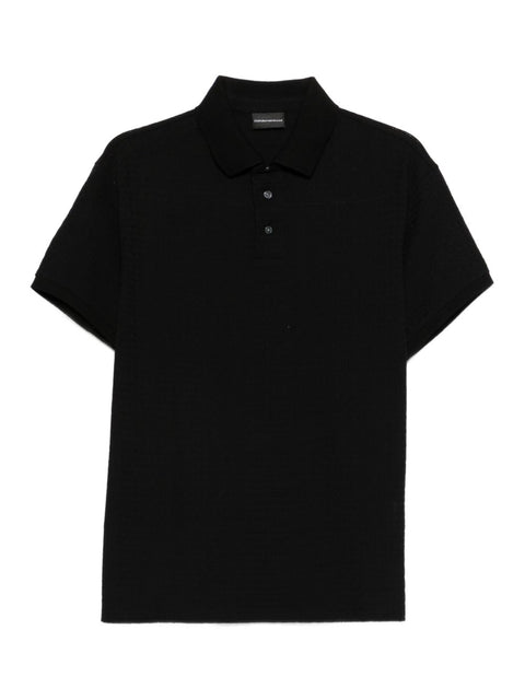 Emporio Armani Logo cotton polo shirt