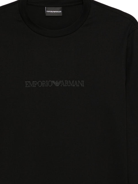 Emporio Armani Logo cotton t-shirt