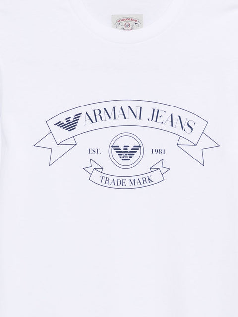 Emporio Armani Logo cotton t-shirt