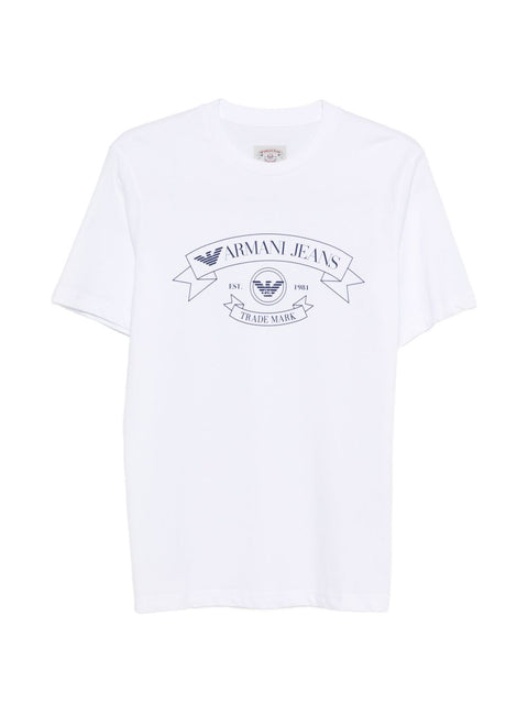 Emporio Armani Logo cotton t-shirt