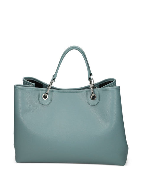 Emporio Armani Medium Myea Shopper Bag With Deer Print