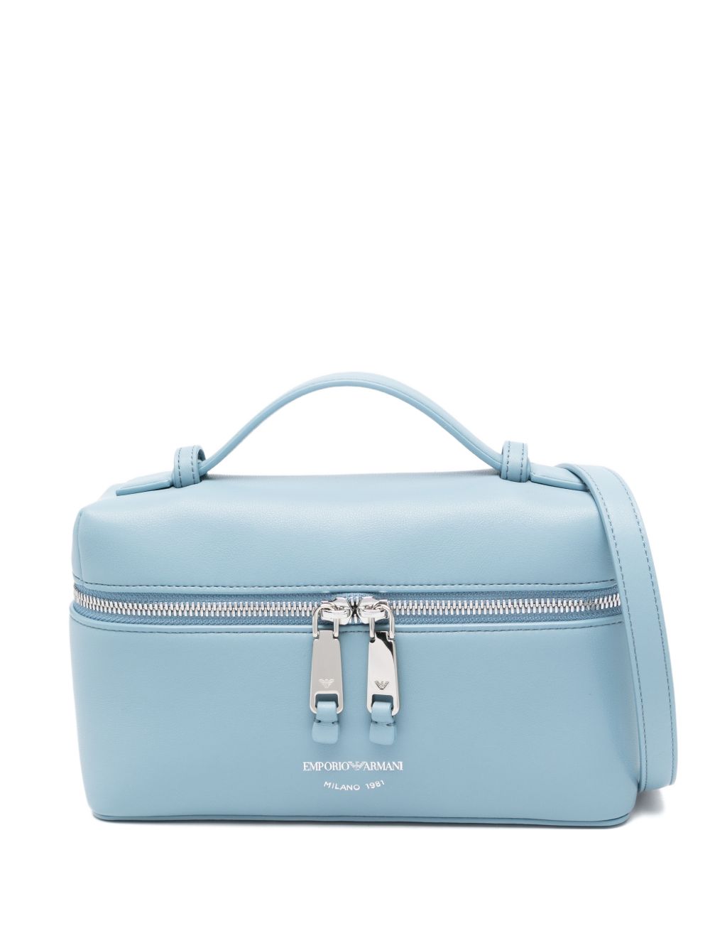 Emporio Armani Nappa Leather Vanity Case