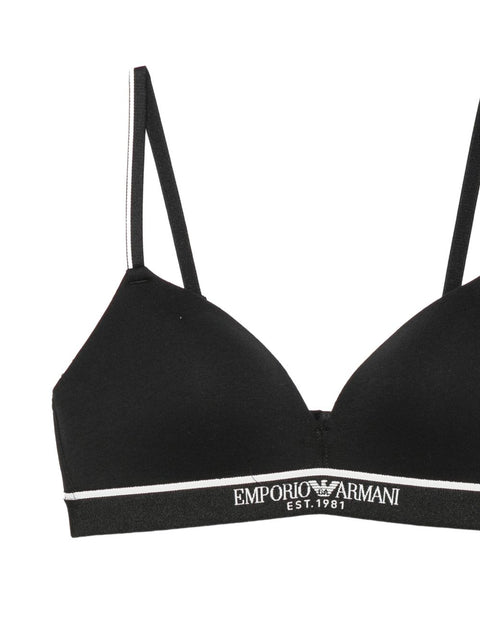 Emporio Armani Padded triangle bra