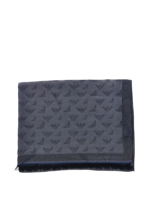 Emporio Armani Scarfs NAVY