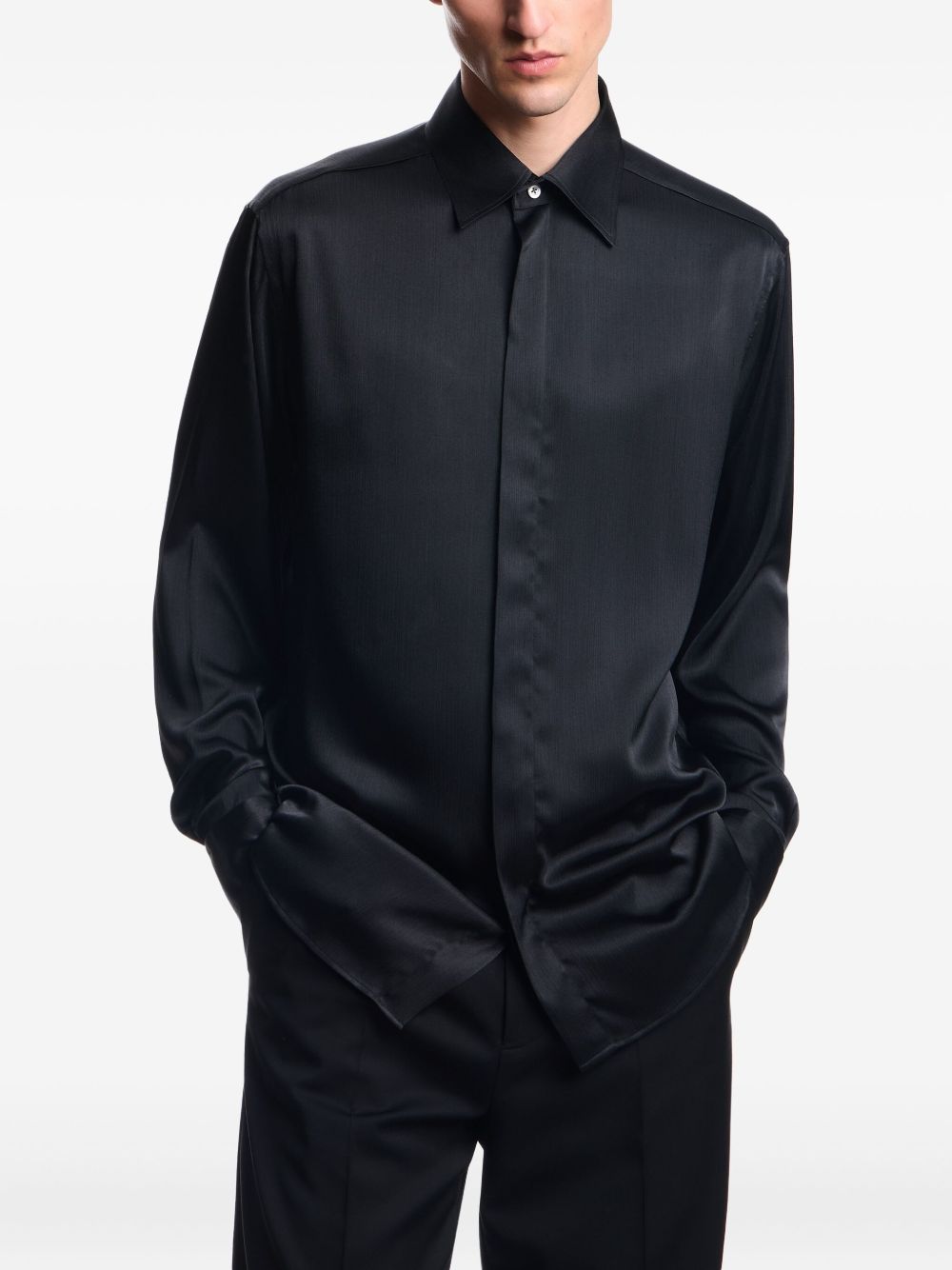 Emporio Armani Shirts Black