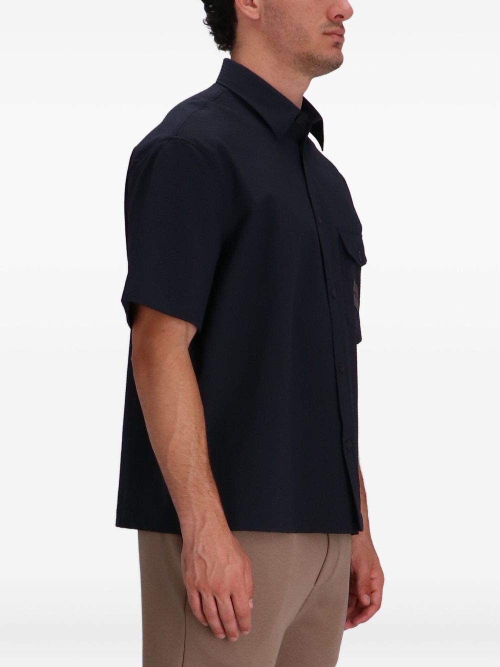 Emporio Armani Shirts Blue
