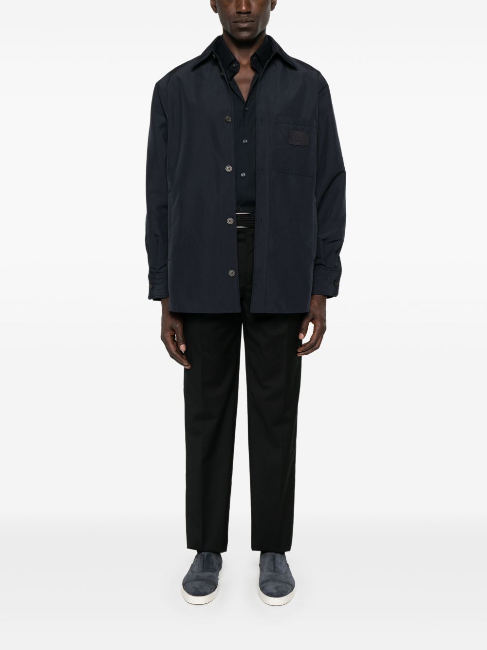 Emporio Armani Shirts Blue