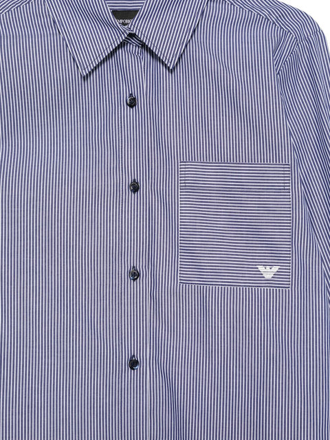 Emporio Armani Shirts NAVY