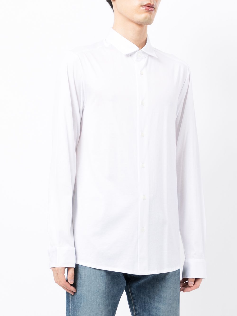 Emporio Armani Shirts White-Shirts-Emporio Armani-L-Urbanheer