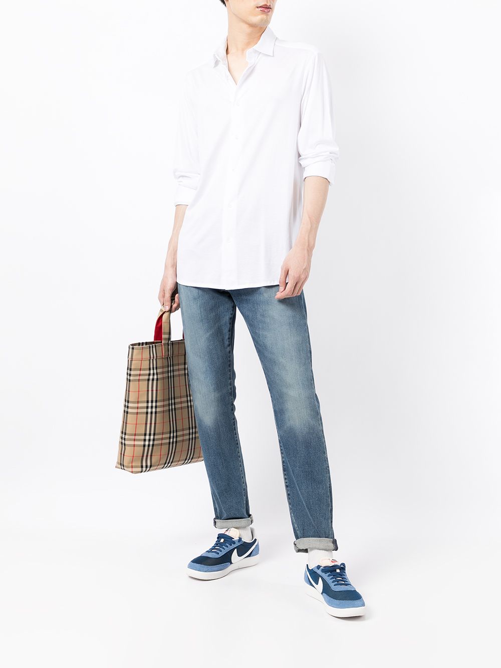 Emporio Armani Shirts White-Shirts-Emporio Armani-L-Urbanheer