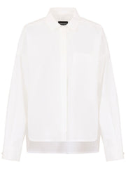 Emporio Armani Shirts White-women > clothing > shirts-Emporio Armani-48-White-Urbanheer