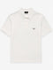 Emporio Armani Short Sleeve Polo Shirt Off White