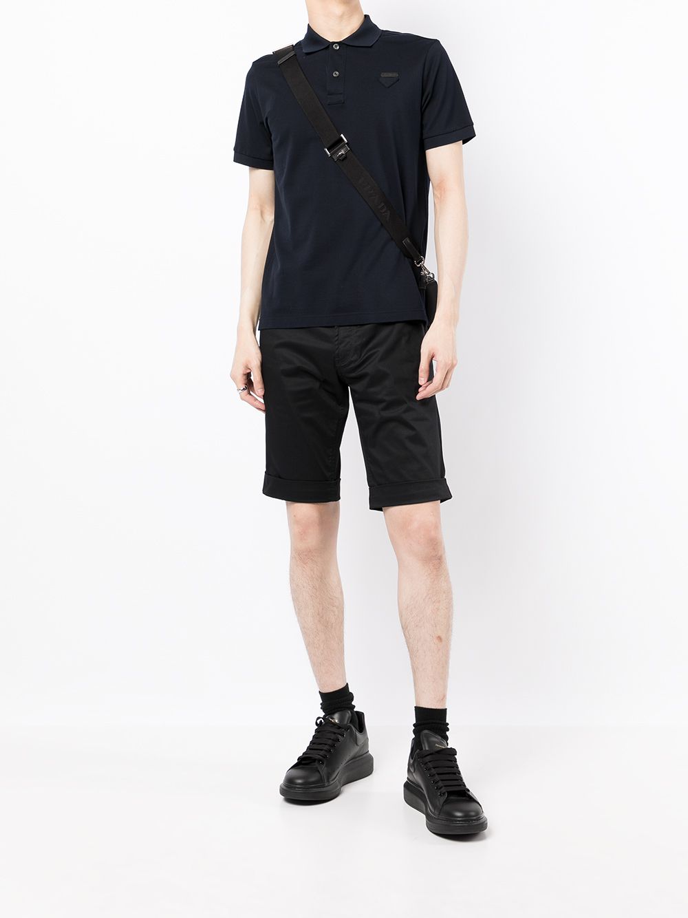 Emporio Armani Shorts Blue-men > clothing > short trousers-Emporio Armani-46-Urbanheer