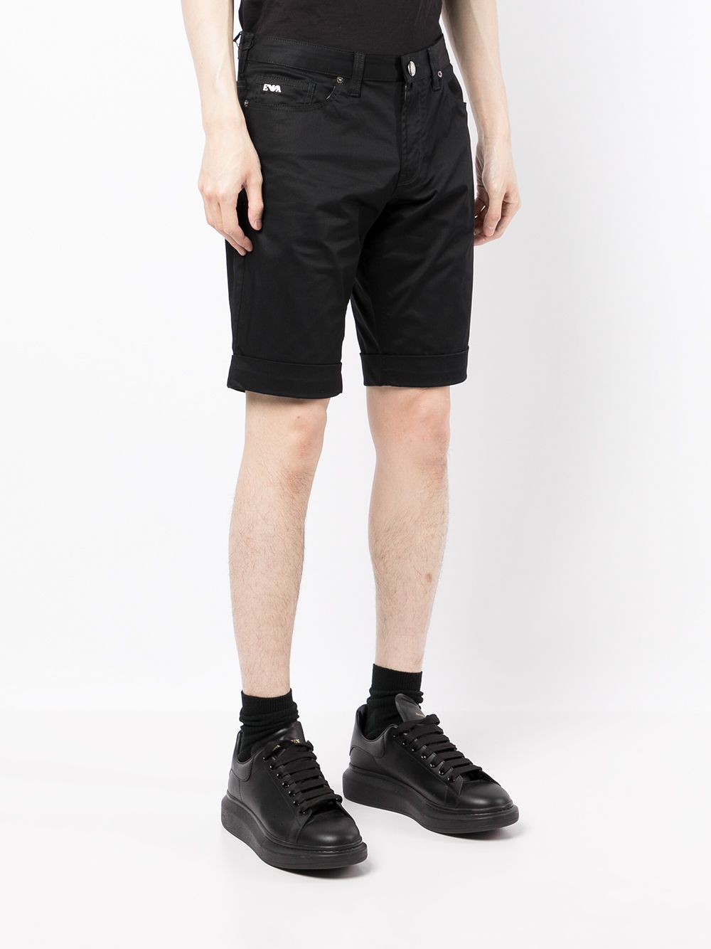 Emporio Armani Shorts Blue-men > clothing > short trousers-Emporio Armani-46-Urbanheer