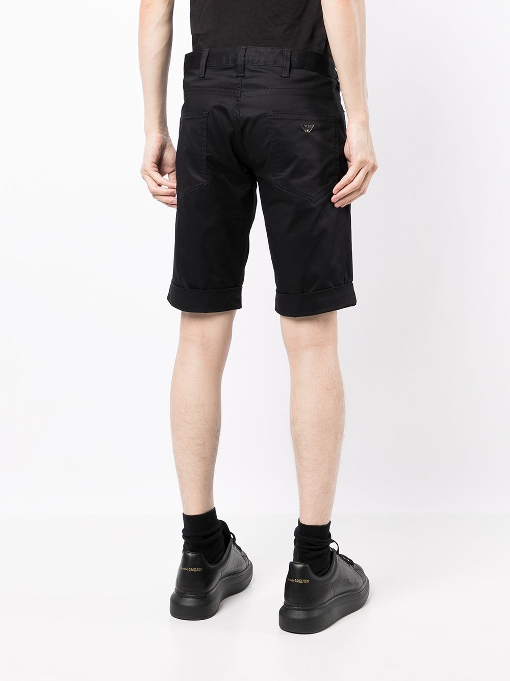 Emporio Armani Shorts Blue-men > clothing > short trousers-Emporio Armani-46-Urbanheer