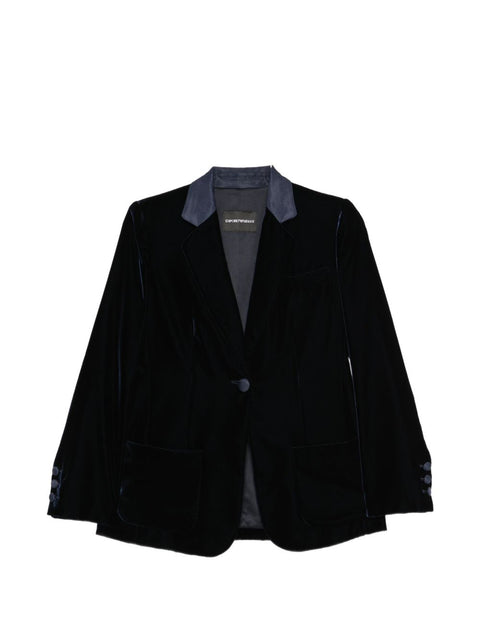 Emporio Armani Single-Breasted Blazer Jacket