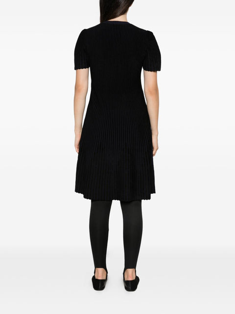 Emporio Armani Striped Midi Dress