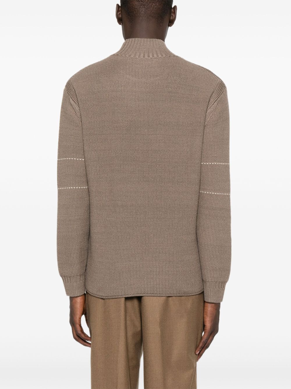 Emporio Armani Sweaters Beige