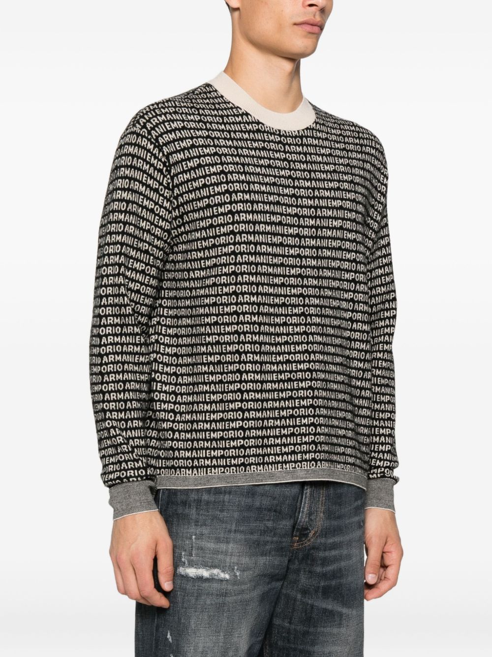 Emporio Armani Sweaters Black