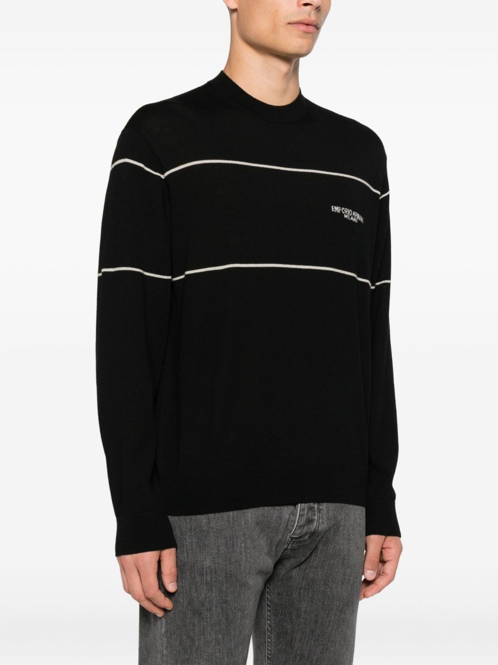 Emporio Armani Sweaters Black