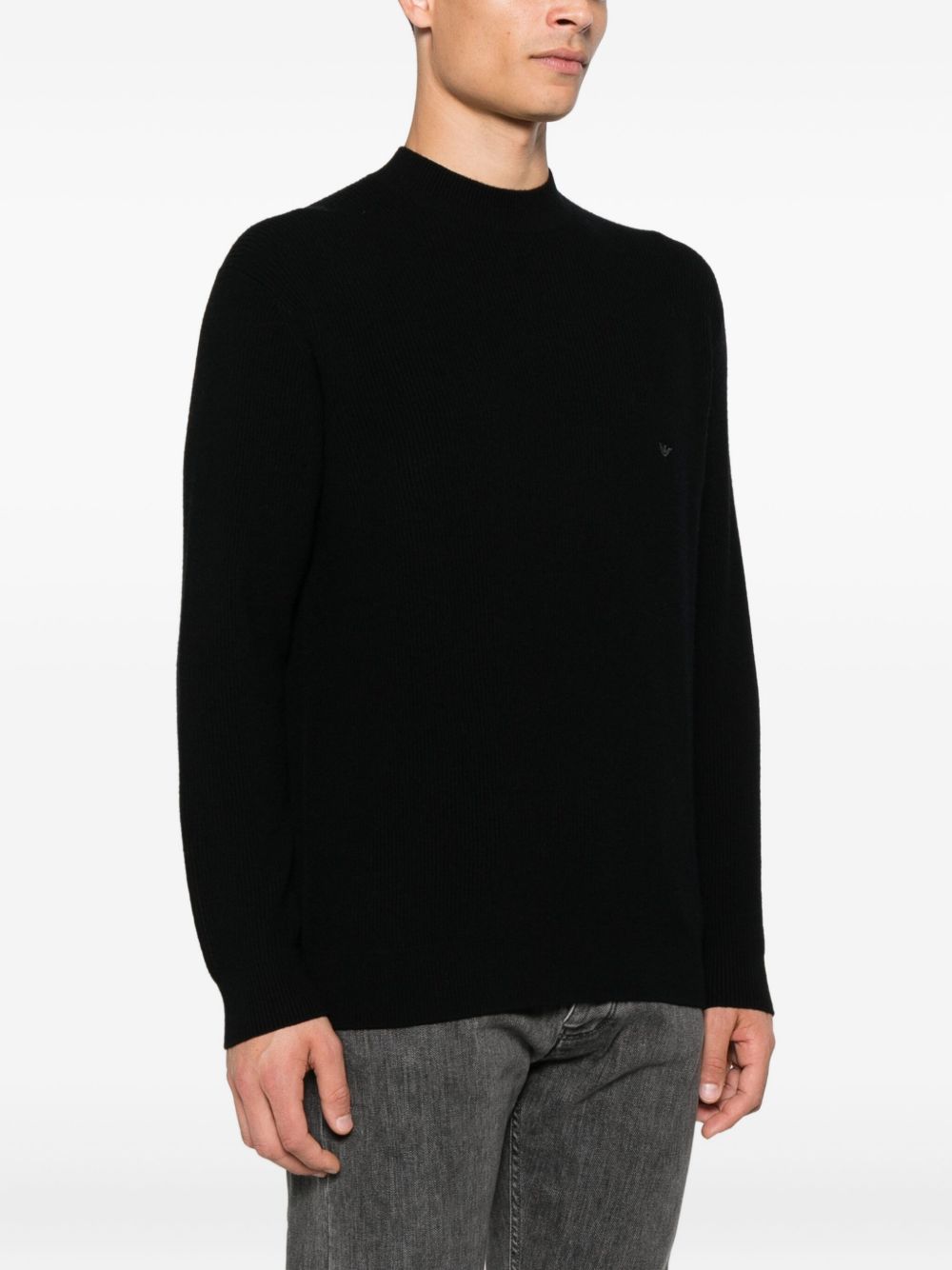 Emporio Armani Sweaters Black